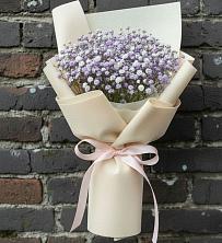 Букет цветов из:  Гипсофила в Белом Яре Республики Хакасия