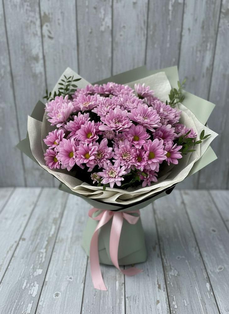 Букет цветов из: Хризантемы в Белом Яре Республики Хакасия