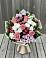 Букет цветов из: Альстромерии, Гвоздики, Розы и Хризантемы в Белом Яре Республики Хакасия