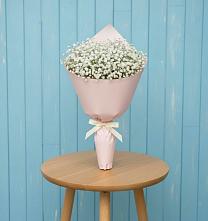 Букет цветов из:  Гипсофила в Белом Яре Республики Хакасия