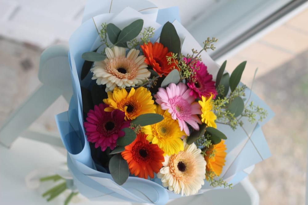 Букет цветов из: Герберы в Белом Яре Республики Хакасия