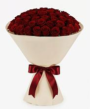 Букет 101 Бордовая роза Блэк Бакарра в Белом Яре Республики Хакасия
