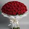 Букет 101 Красная роза Блэк Мэджик в Белом Яре Республики Хакасия