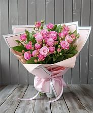 Букет Розовый кустик в Белом Яре Республики Хакасия