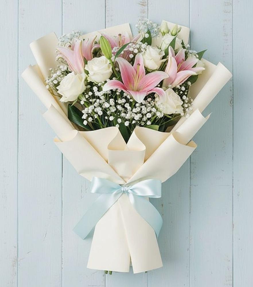 Букет цветов из: Лилии в Белом Яре Республики Хакасия