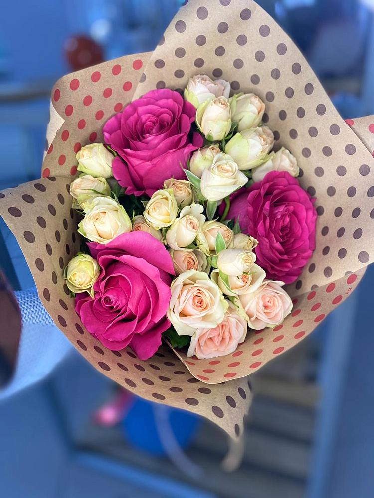 Букет цветов из: Розы в Белом Яре Республики Хакасия