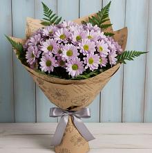 Букет цветов из:  Хризантемы #REPLACE_PRED# Белом Яре Республики Хакасия