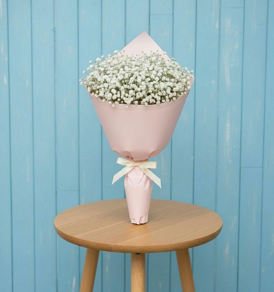 Букет цветов из: Гипсофила в Белом Яре Республики Хакасия