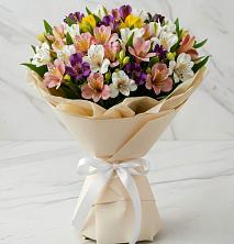 Букет цветов из:  Альстромерии в Белом Яре Республики Хакасия
