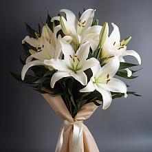 Букет цветов из:  Лилии в Белом Яре Республики Хакасия