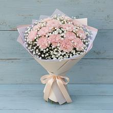 Букет цветов из:  Гвоздики в Белом Яре Республики Хакасия