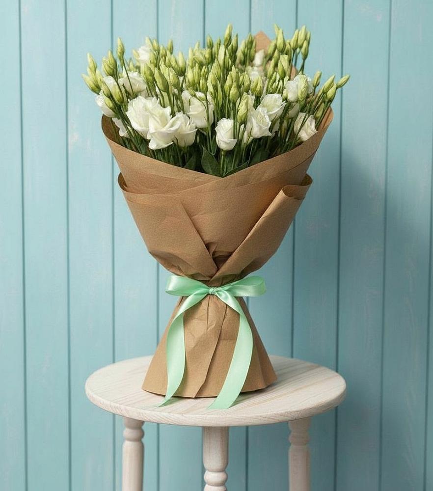 Букет цветов из: Лизиантусы в Белом Яре Республики Хакасия