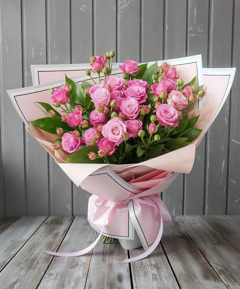 Букет Розовый кустик в Белом Яре Республики Хакасия