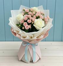 Букет цветов из:  Розы #REPLACE_PRED# Белом Яре Республики Хакасия