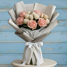 Букет цветов из:  Розы в Белом Яре Республики Хакасия