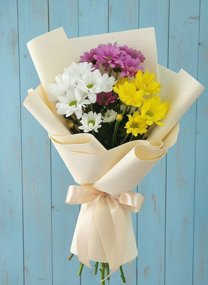 Букет цветов из: Хризантемы в Белом Яре Республики Хакасия