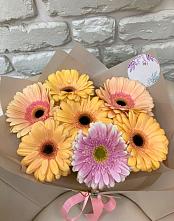 Букет цветов из:  Герберы #REPLACE_PRED# Белом Яре Республики Хакасия