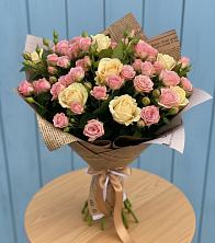 Букет цветов из:  Розы в Белом Яре Республики Хакасия