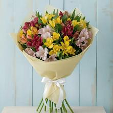 Букет цветов из:  Альстромерии в Белом Яре Республики Хакасия