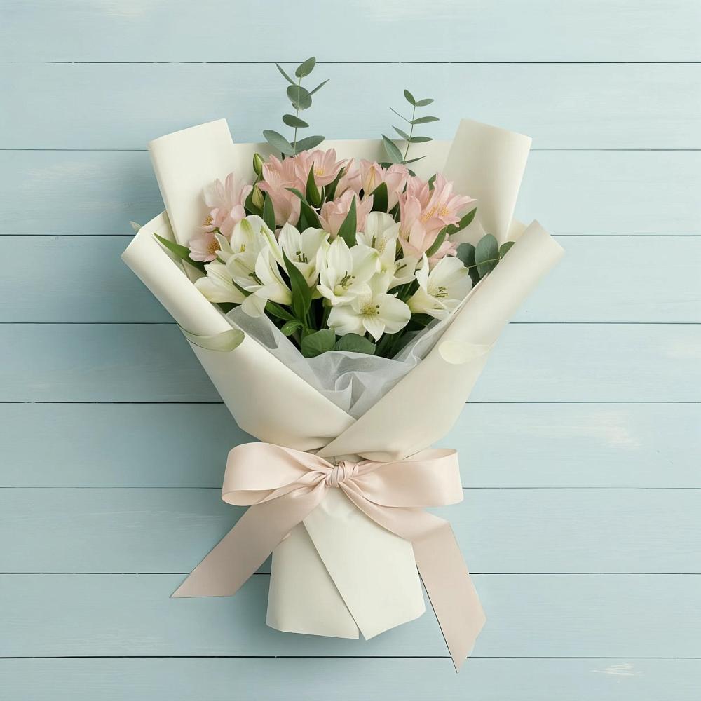 Букет цветов из: Альстромерии в Белом Яре Республики Хакасия