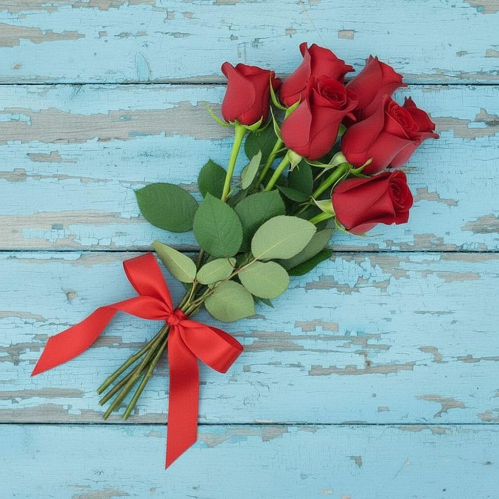 Букет Красные розы в Белом Яре Республики Хакасия