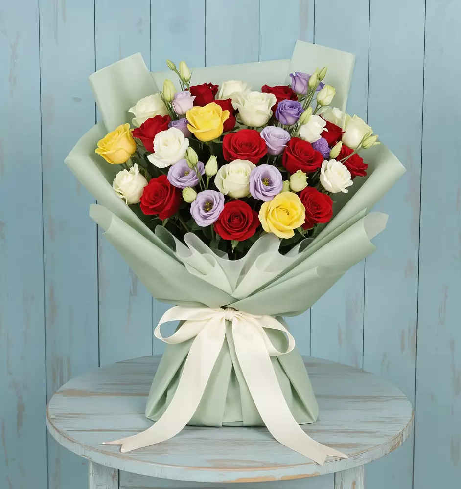 Букет цветов из: Розы в Белом Яре Республики Хакасия