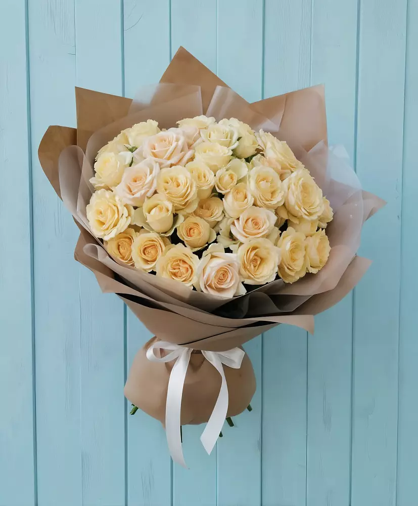 Букет Кремовое облако в Белом Яре Республики Хакасия