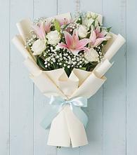 Букет цветов из:  Лилии в Белом Яре Республики Хакасия