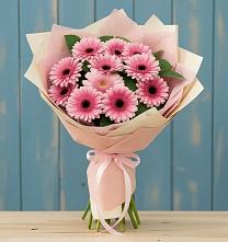 Букет цветов из:  Герберы #REPLACE_PRED# Белом Яре Республики Хакасия