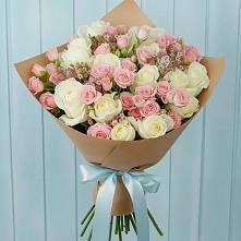 Букет цветов из:  Розы в Белом Яре Республики Хакасия