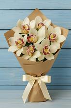 Букет цветов из:  Орхидеи и Розы в Белом Яре Республики Хакасия